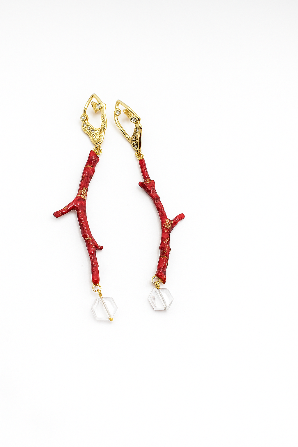 Orecchini “Rami di Corallo” – Linea Frammenti di Mare