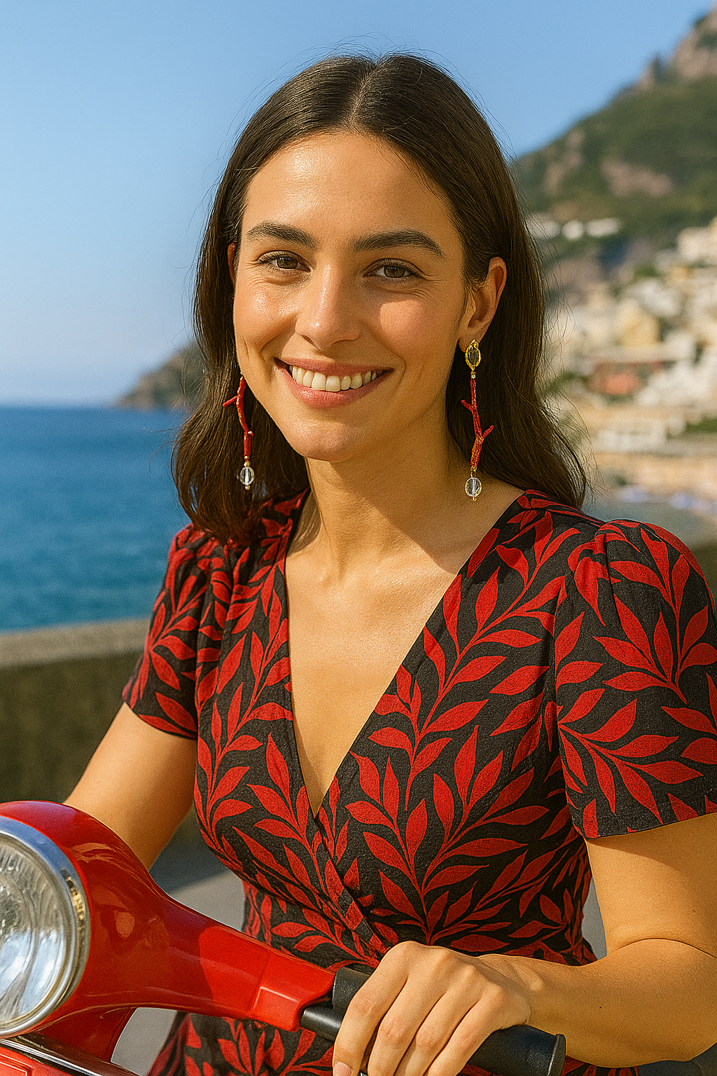 Orecchini “Rami di Corallo” – Linea Frammenti di Mare