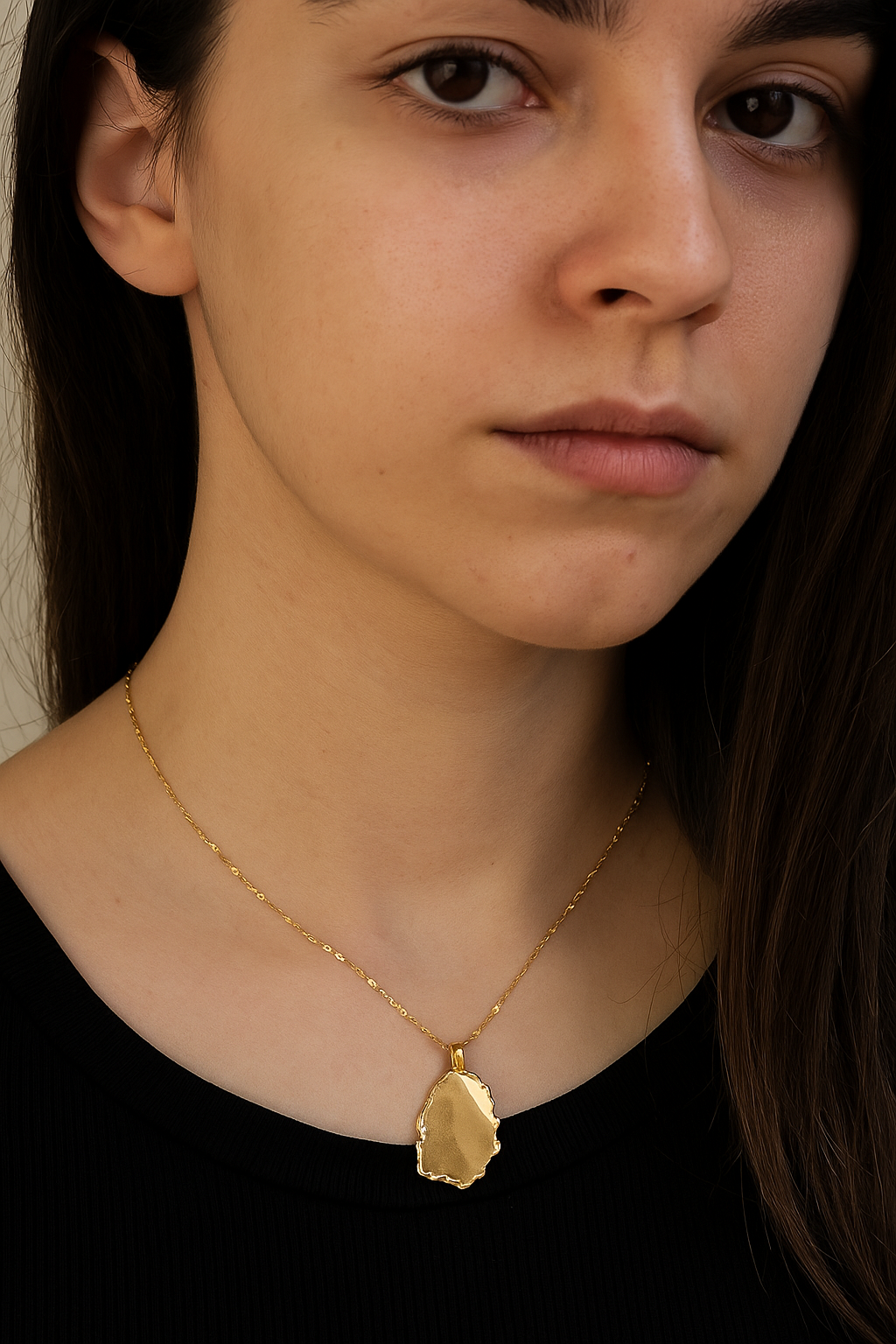 Ciondolo Perla Nàtia – Bagno in Oro 18kt (senza catenina)