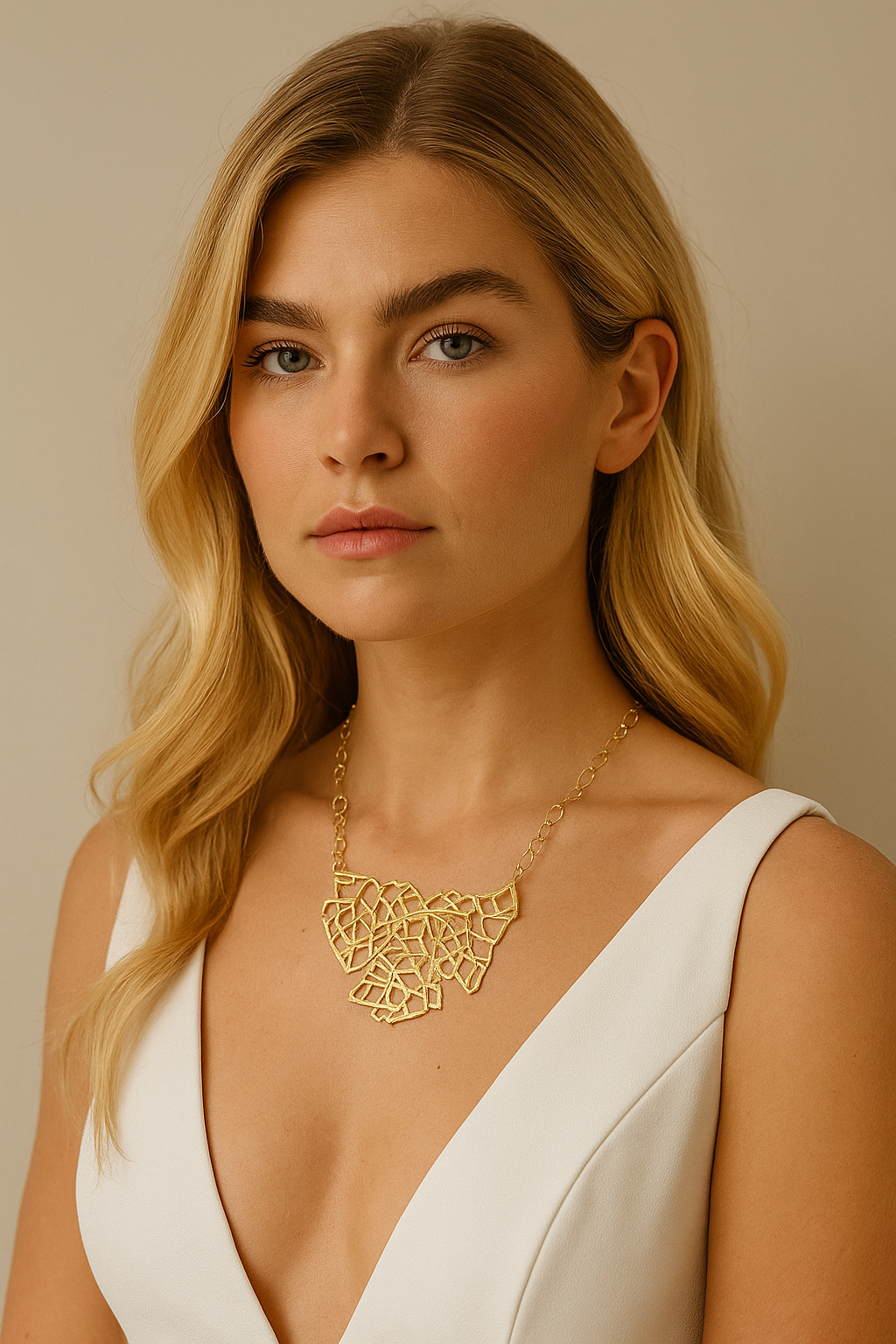 💫 Collana “Frammenti Preziosi” – Catena diamantata regolabile