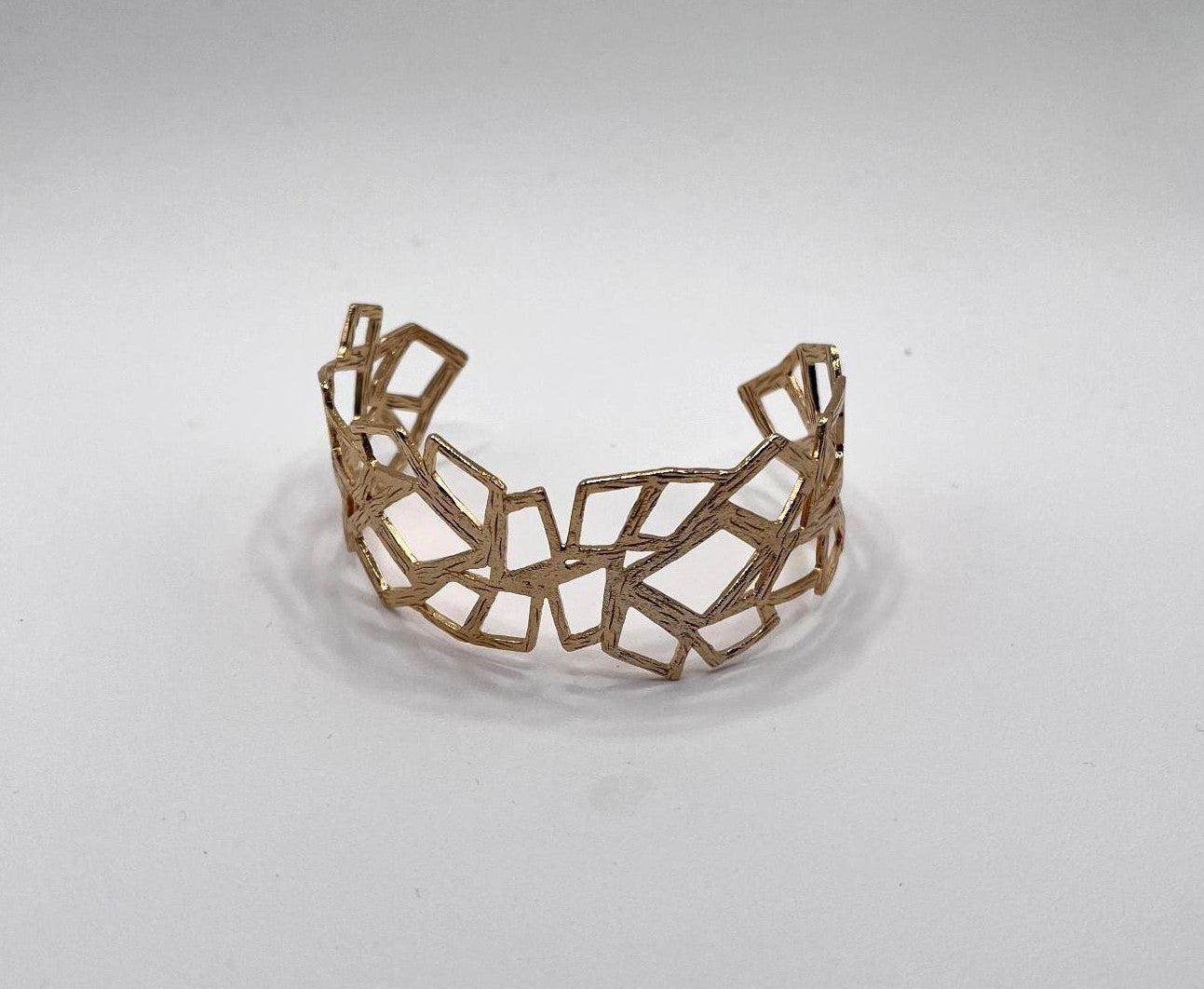 Bracciale Frammenti Preziosi in ottone dorato – Gift Gioielli